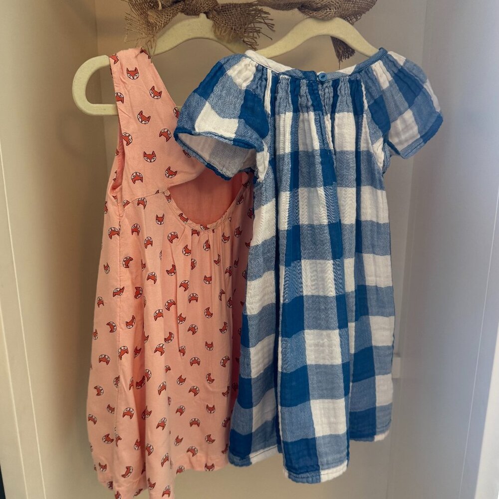 TUCKER + TATE Girls Sundresses, sizes 2/3, sold as a SET (2 pieces)